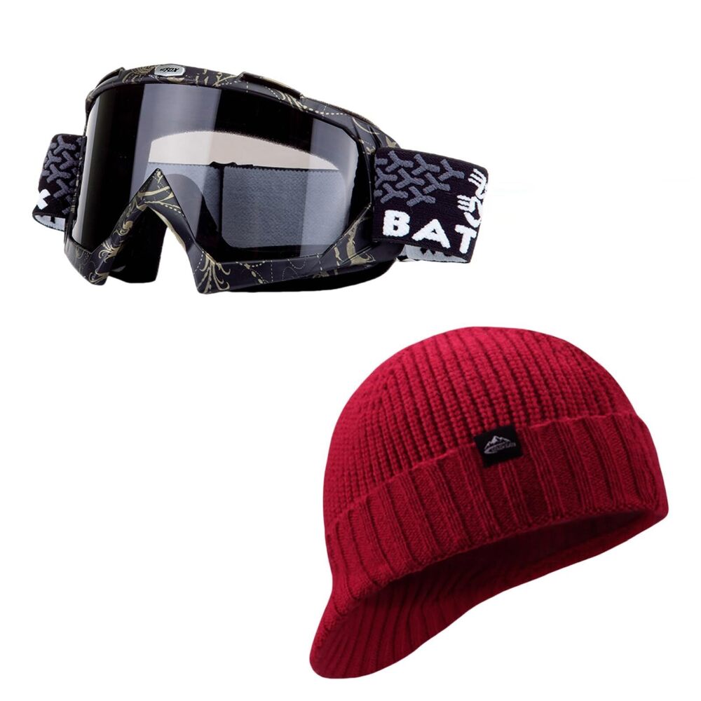 2045 OTG Ski Snow Goggles, UV Protection Anti Fog Snowboard Goggles Youth